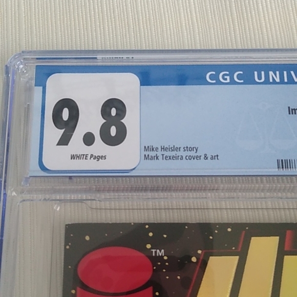 Image Comics Union #1 6/93 9.8 CGC Graded Embossed Cover Holofoil Edition - Picture 4 of 11